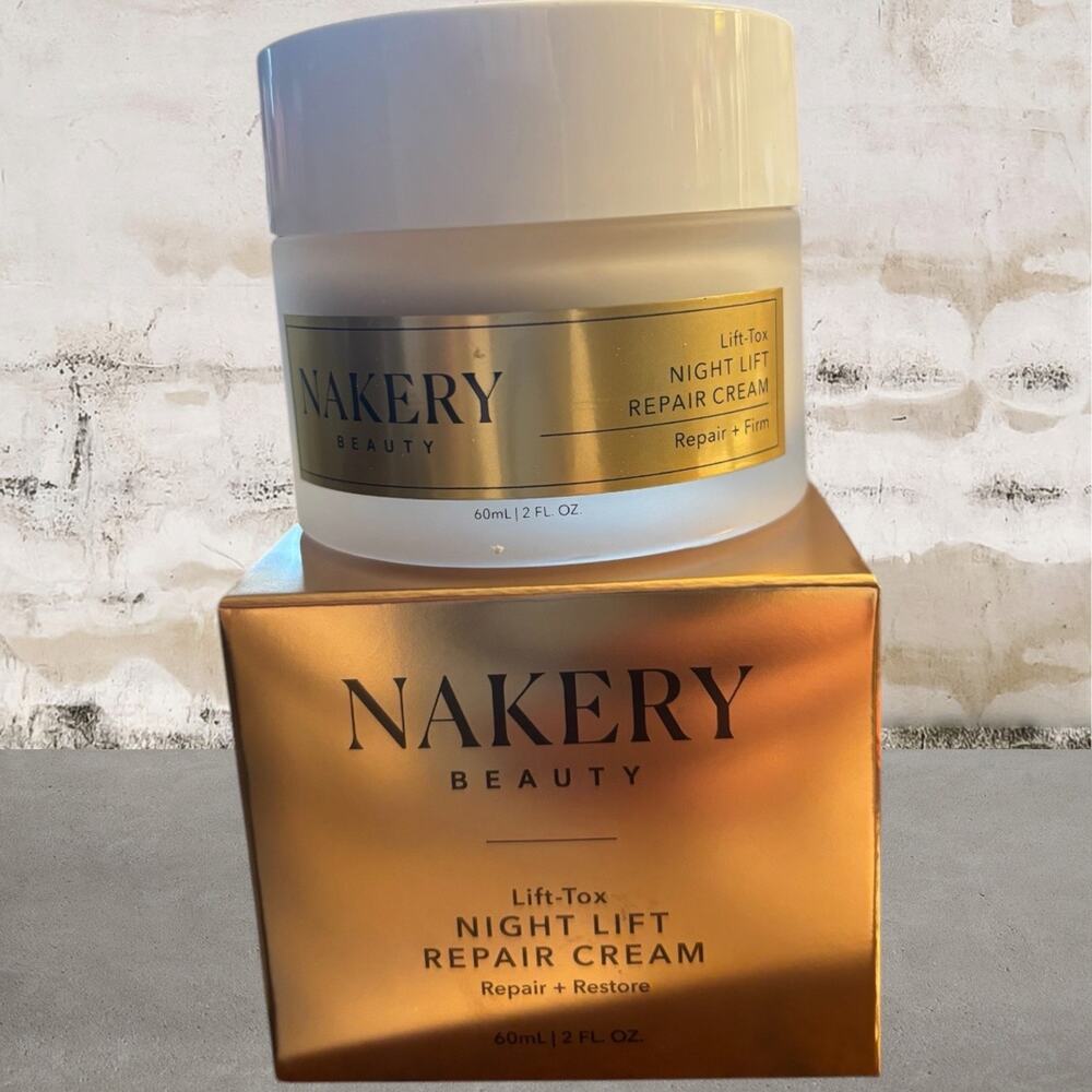 Nakery Beauty $55 Lift-TOX Night Lift Repair Cream NIB